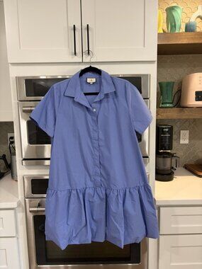 Tuckernuck Sail Blue Martine Bubble Mini Dress